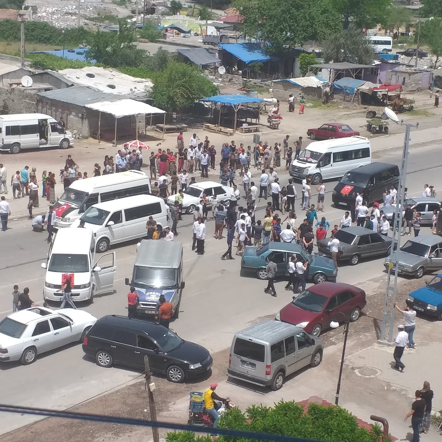 Osmaniye’de şok eden görüntüler