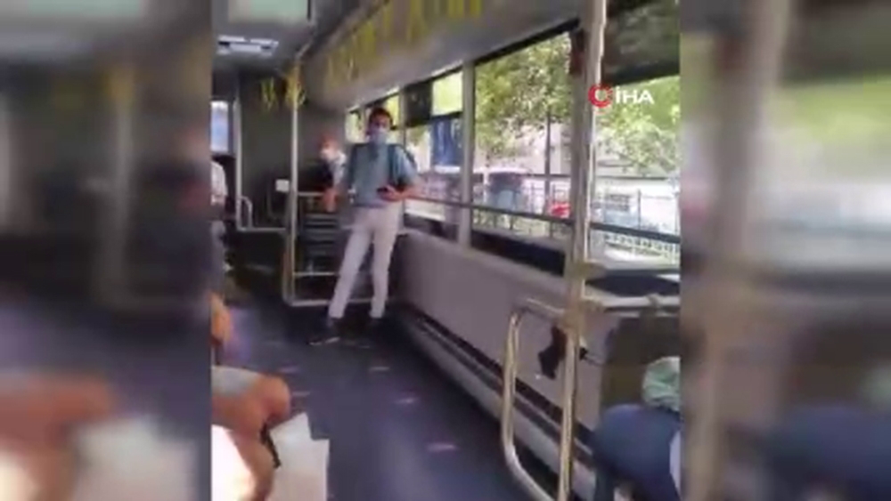 Otobüs şoförü ile öğrencinin ’Boş İstanbulkart’ tartışması