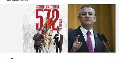 Özgür Özel'den tepki çeken fetih paylaşımı!