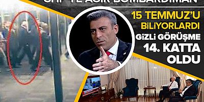 Öztürk Yılmaz'dan CHP'ye ağır sözler: 15 Temmuz'u önceden biliyorlardı