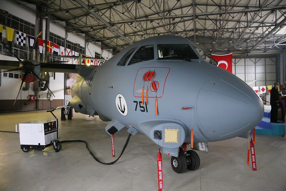 P-72 Deniz Karakol Uçağı törenle hizmete başladı