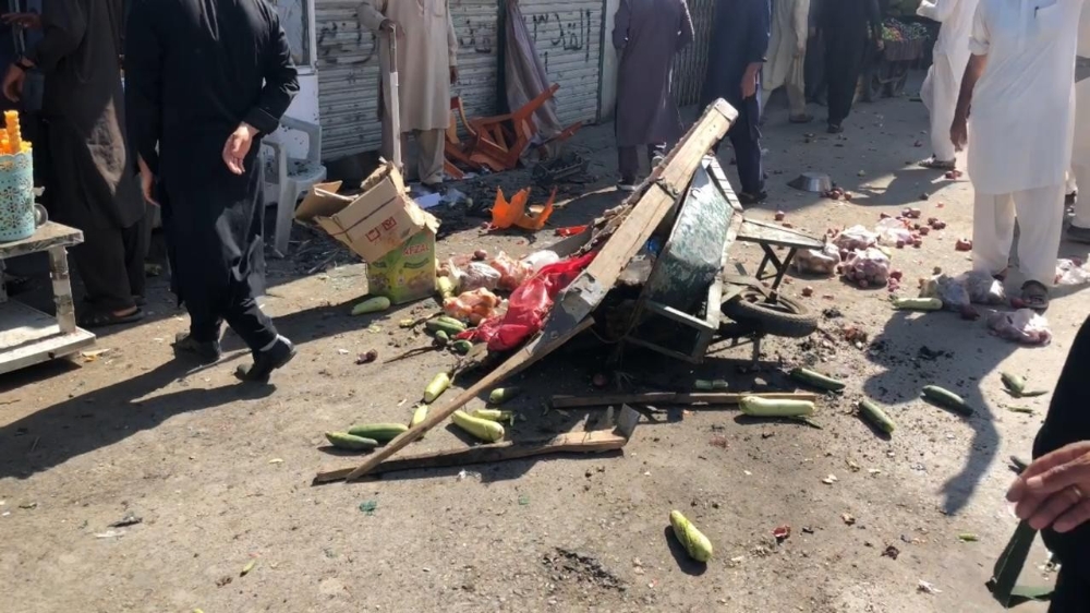 Pakistan’da pazar yerinde patlama: 20 yaralı
