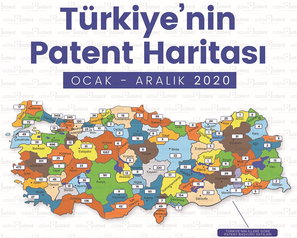 Pandemide Türkiye, sınai mülkiyete ivme yakaladı