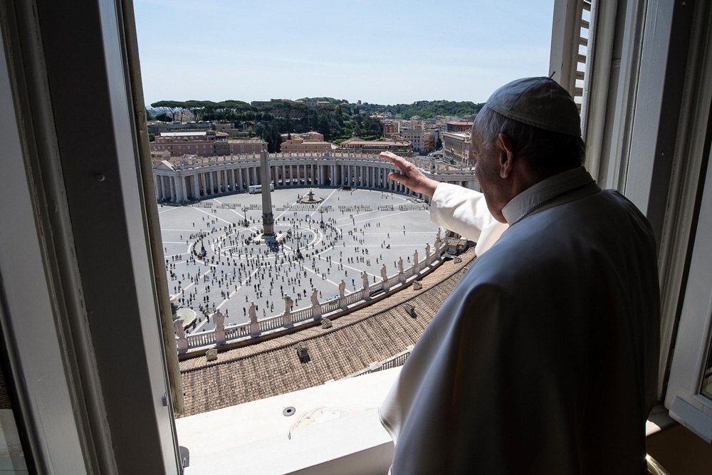 Papa Francis’den 3 ay sonra ilk kutsama