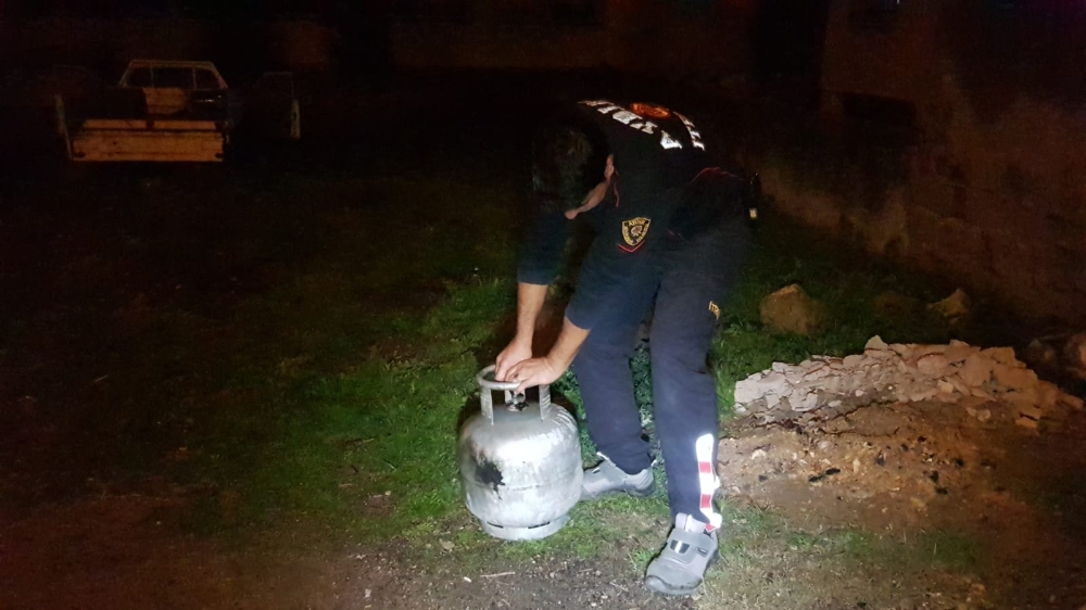 Parlayan Tüp Yangına Neden Oldu: 1 Yaralı