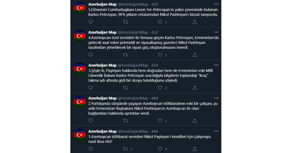 Paşinyan Azerbaycan istihbaratıyla çalışmış