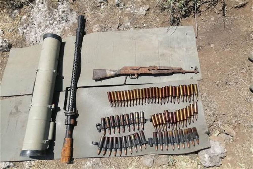 Pençe - Kaplan Operasyonu’nda çok sayıda mühimmat ele geçirildi