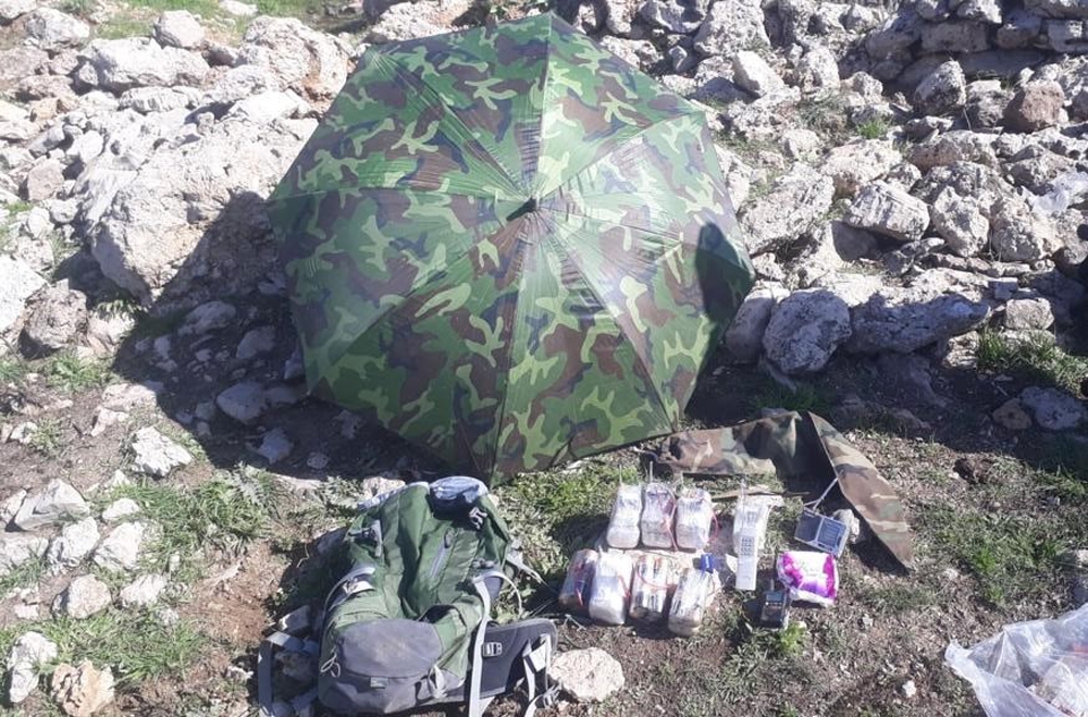 Pençe-3 bölgesinde 20 adet EYP ele geçirildi