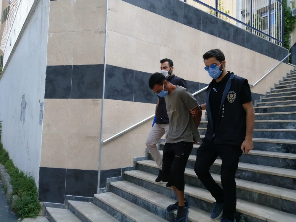 Pendik’te Türkmenistanlı kadını öldüren zanlı adliyeye sevk edildi