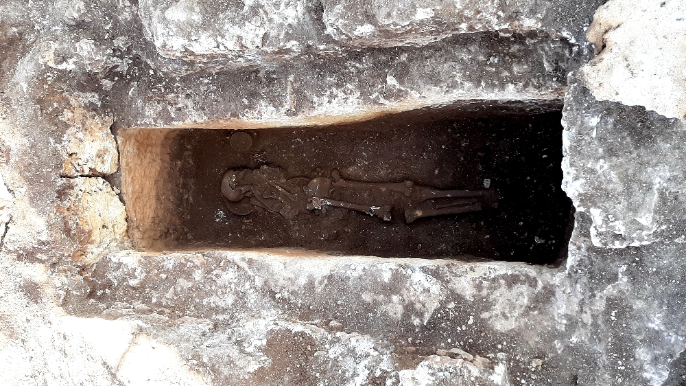 Perre Antik Kenti’nde 1500 yıllık bozulmamış iskelet bulundu