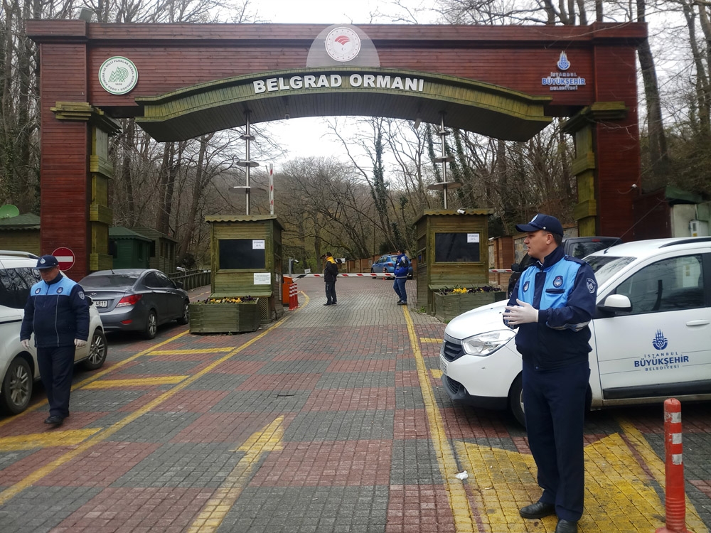 Piknik yasağının ardından Belgrad Ormanı girişlere kapatıldı