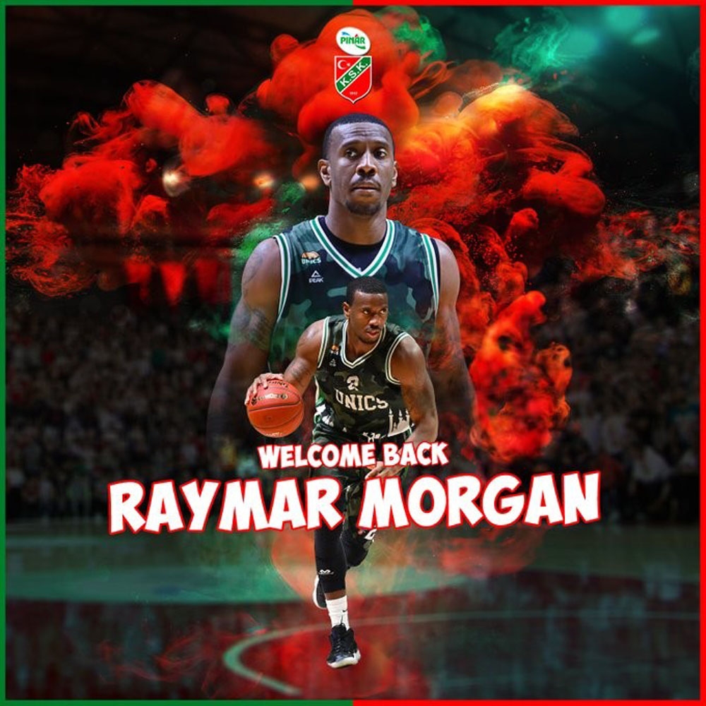 Pınar Karşıyaka, Raymar Morgan’ı kadrosuna kattı