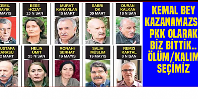 PKK elebaşları tam kadro Kılıçdaroğlu nöbetinde.. Kemal Bey kazanamazsa PKK olarak biteriz