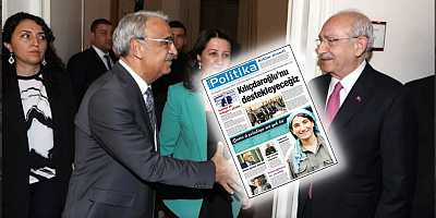 PKK gazetesi Kemal Kılıçdaroğlu'na desteğini manşetten verdi!