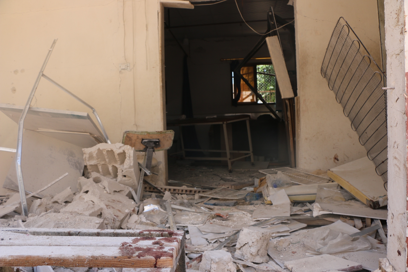PKK’nın Afrin’de saldırdığı hastane harabeye döndü