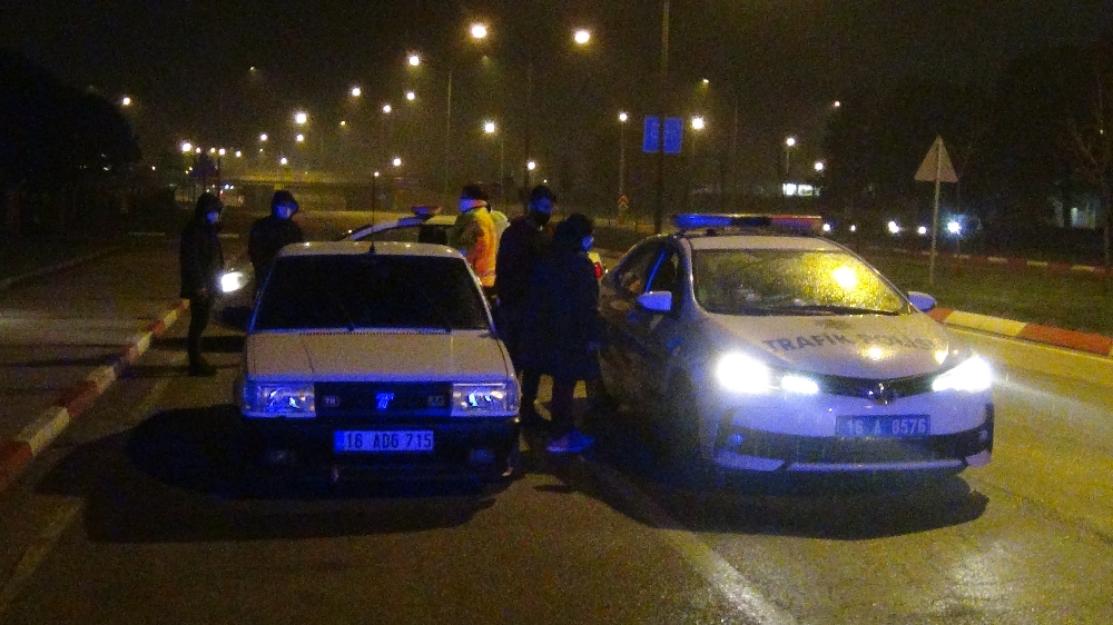Polisin ’dur’ ikazına uymayarak kaçması pahalıya patladı