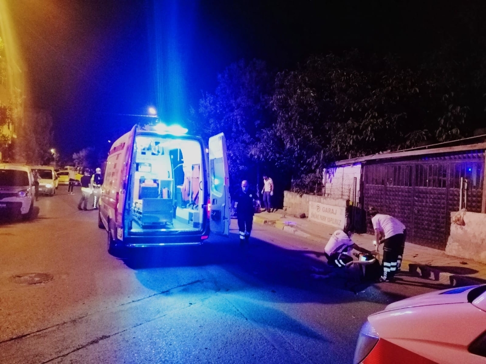 Polisten kaçarken kaza yapan motosikletli feci şekilde can verdi