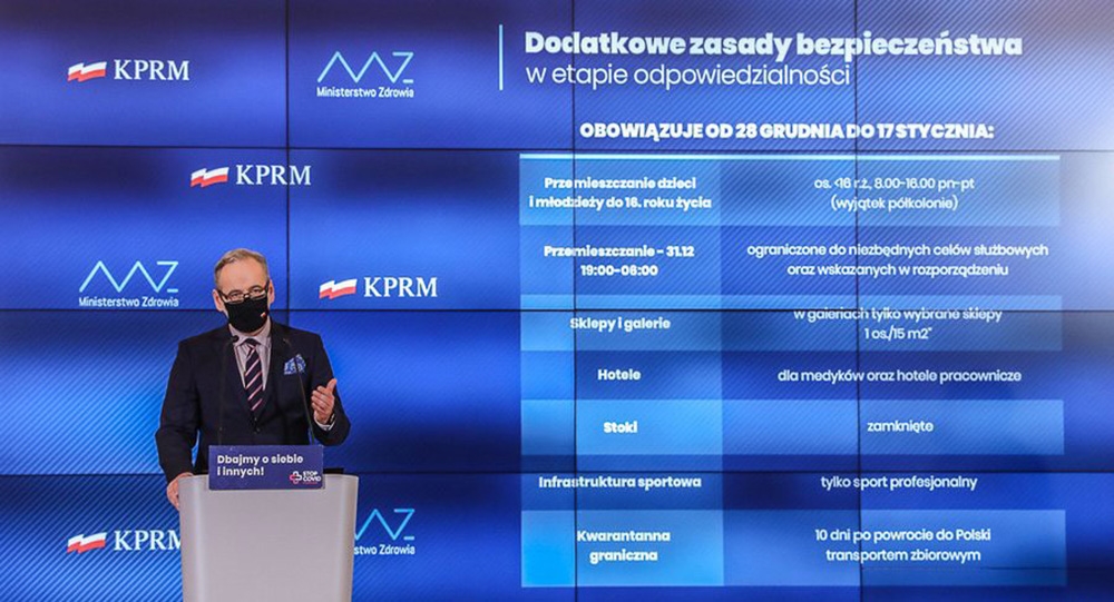 Polonya’da 17 Ocak’a kadar ulusal karantina ilan edildi