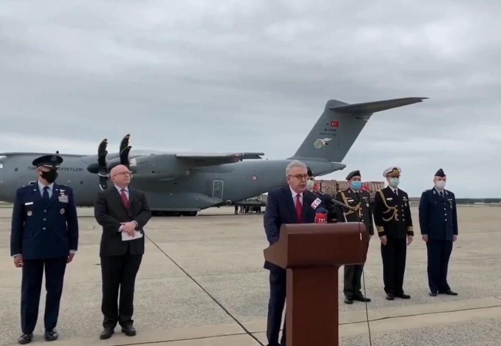 Pompeo’dan Türkiye’ye tıbbi yardımlar için teşekkür