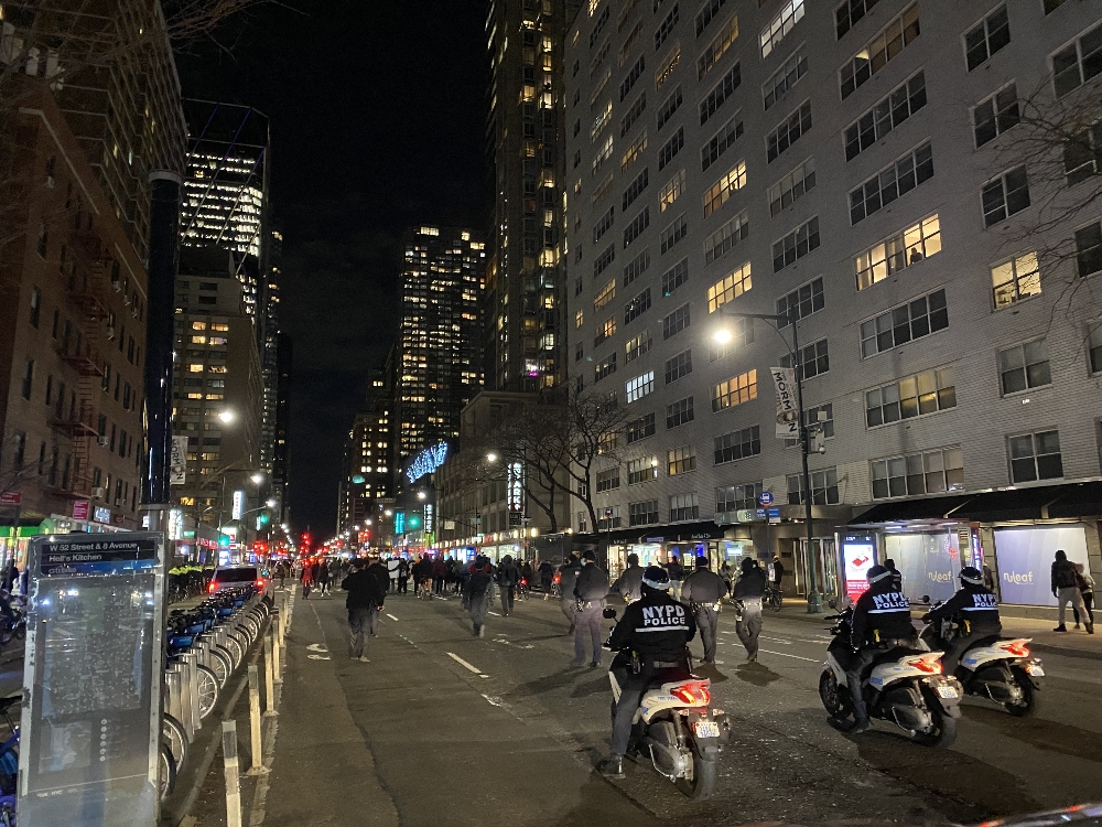 Protestolara New York’tan tepki