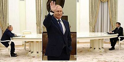Putin ile Macron, Rusya-Ukrayna krizini görüştü