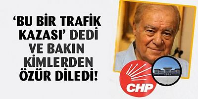 Rahmi Turan özür diledi 'trafik kazası' dedi