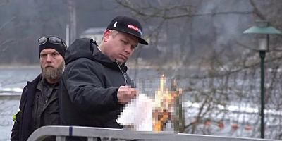 Rasmus Paludan adlı rezil adam  Yine Kur'an-ı Kerim'i yakacağını açıkladı