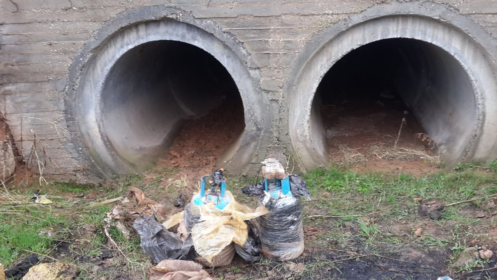 Rasulaynda Tuzaklanmış 12 Kilogramlık İki Tüp İmha Edildi