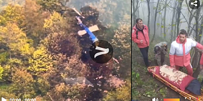 Reisi ve diğerlerinin cesedi tanınmayacak haldeydi.. Böyle götürüldüler