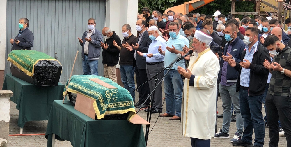 Ren Nehri’nde boğulan anne ve oğlunun cenazeleri Türkiye’ye gönderildi
