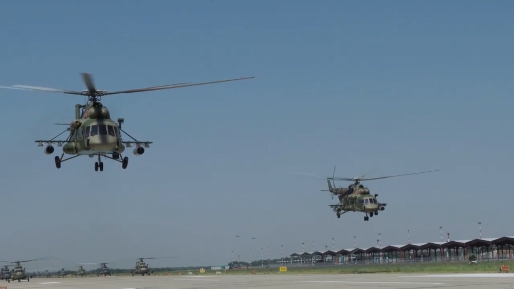 Rus ordusundan 2 farklı bölgede roketatar ve helikopterli tatbikat