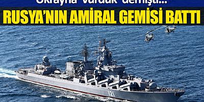 Rusların amiral gemisine bakın ne olmuş.. Pentagon Duyurdu!