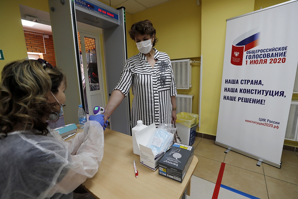 Rusya, anayasa referandumu için sandık başında