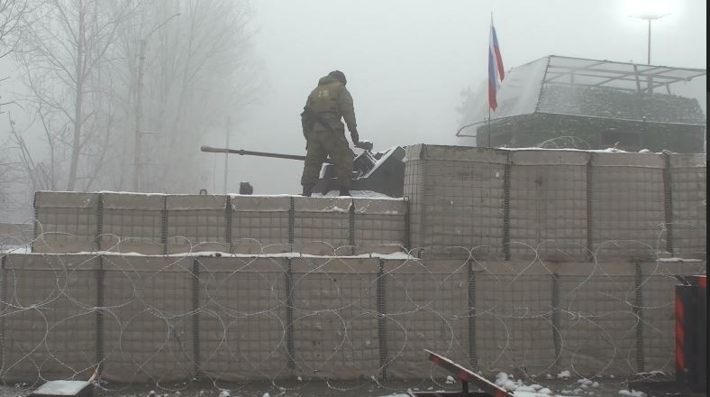 Rusya, Dağlık Karabağ’da kurulan karakolların görüntülerini paylaştı