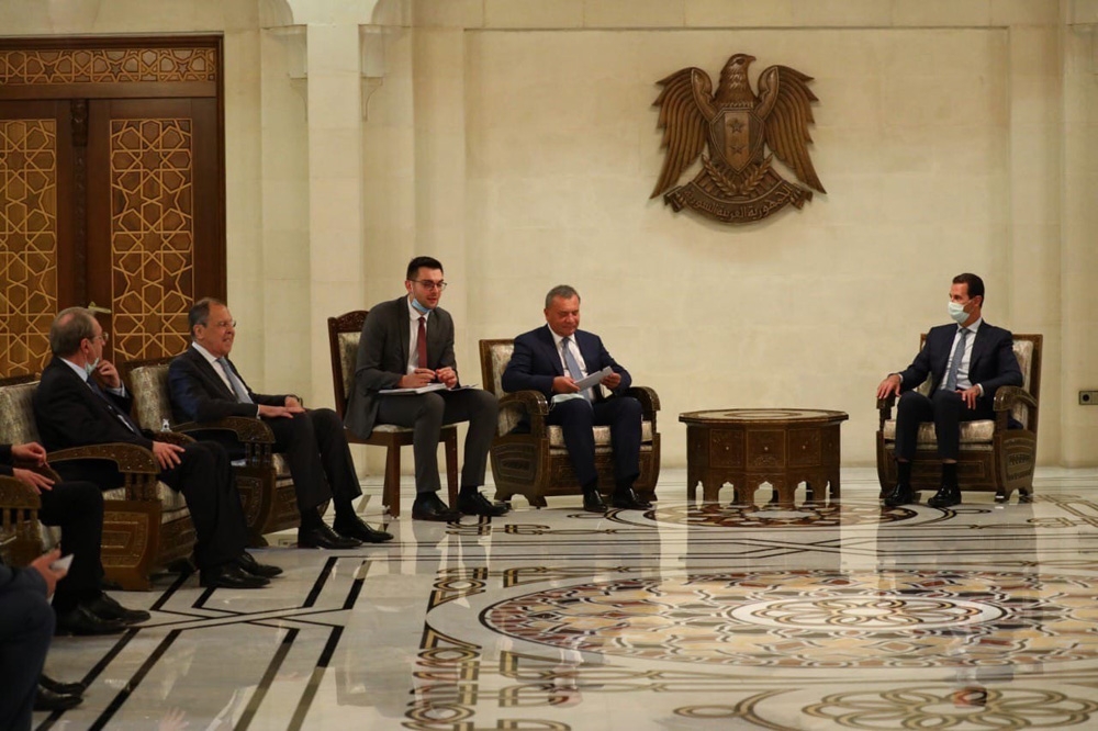 Rusya Dışişleri Bakanı Lavrov, Şam’da Esad’la görüştü