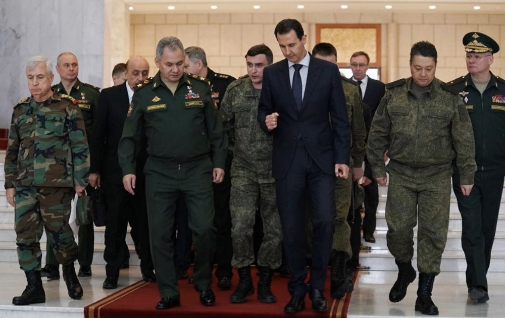 Rusya Savunma Bakanı Şoygu, Suriye’de Esad ile görüştü