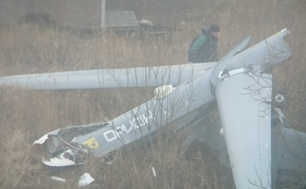 Rusyada Apartmanın Yanına İha Düştü