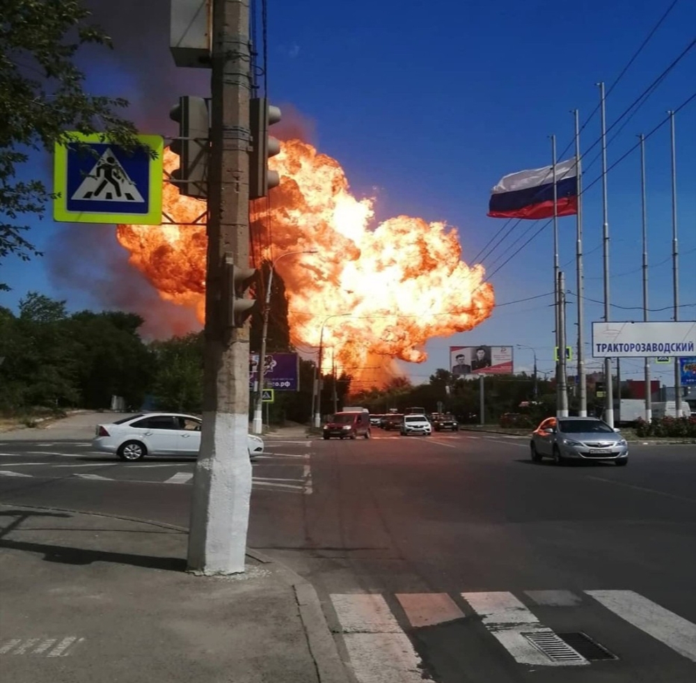 Rusya’da benzin istasyonunda LPG tankı patladı: 4 yaralı