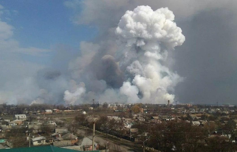Rusya’da mühimmat deposunda patlama