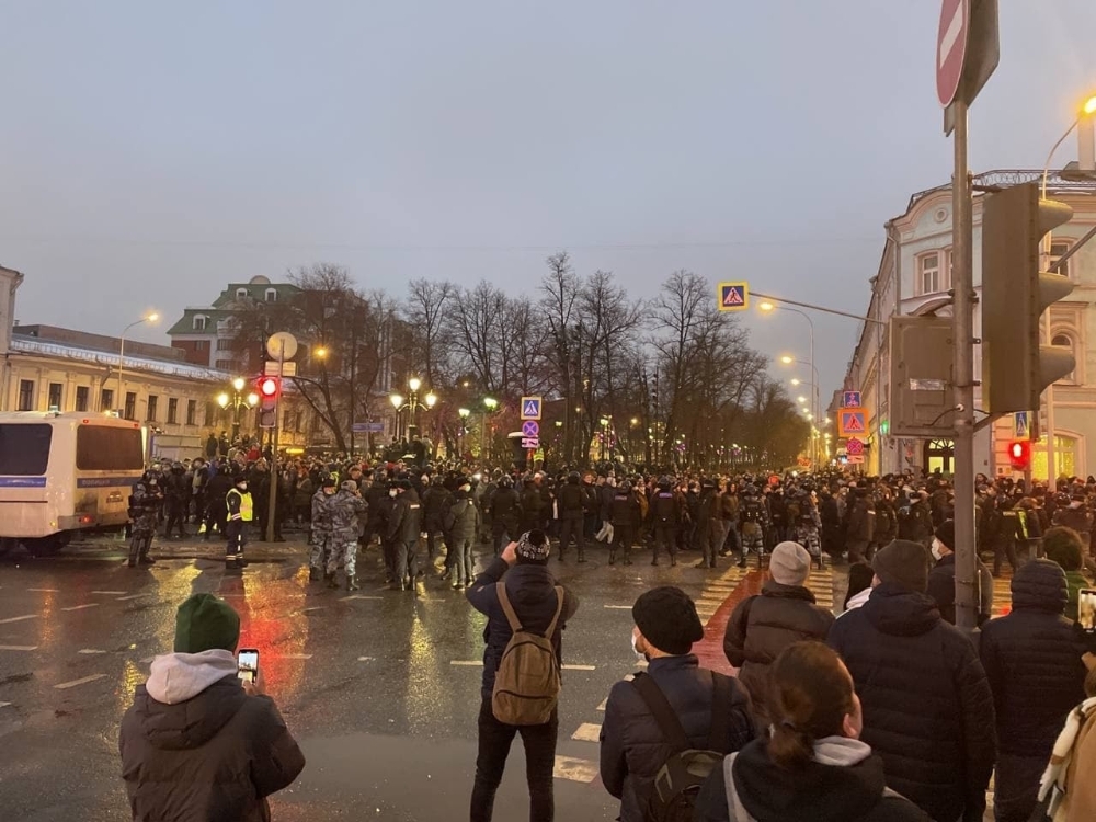 Rusya’da, “Navalny” protestolarına katılanlar gözaltına alınacak