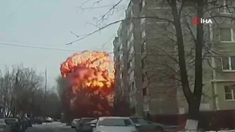 Rusya’da trafo bomba gibi patladı