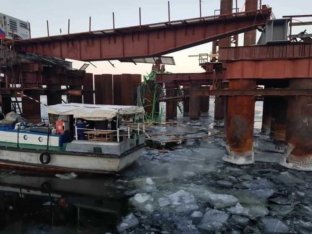 Rusya’da vinç çöktü: 2 ölü