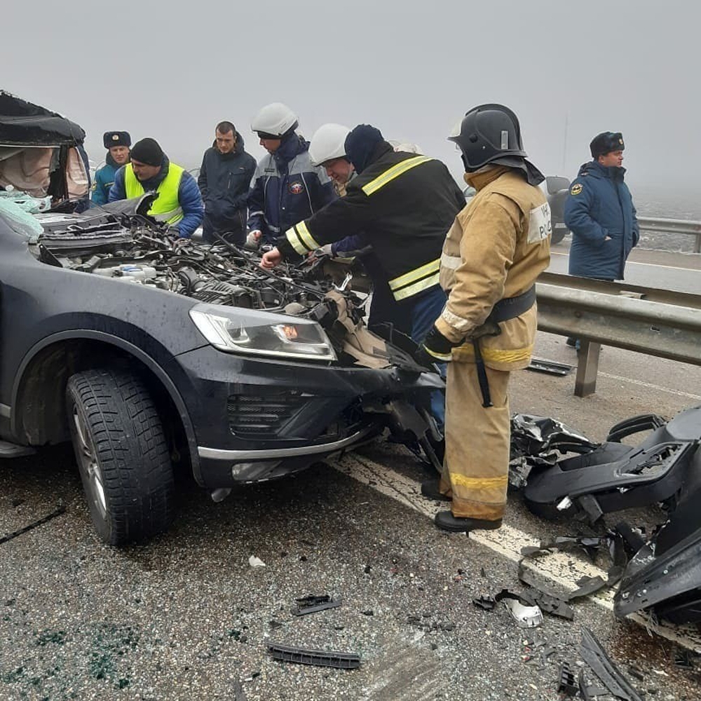Rusya’da zincirleme trafik kazası: 2 ölü, 12 yaralı