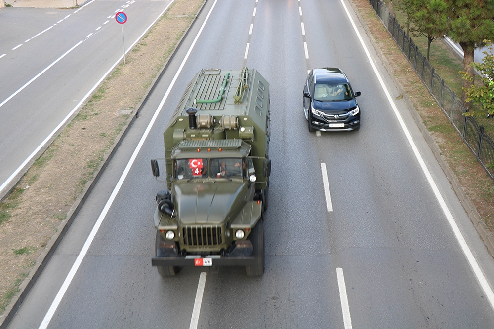 S-400 2. konvoyu da Samsun’dan geçti