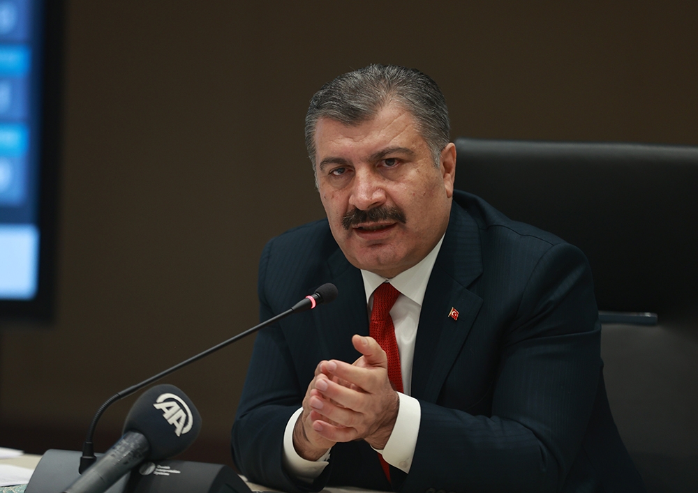 Sağlık Bakanı Fahrettin Koca: 