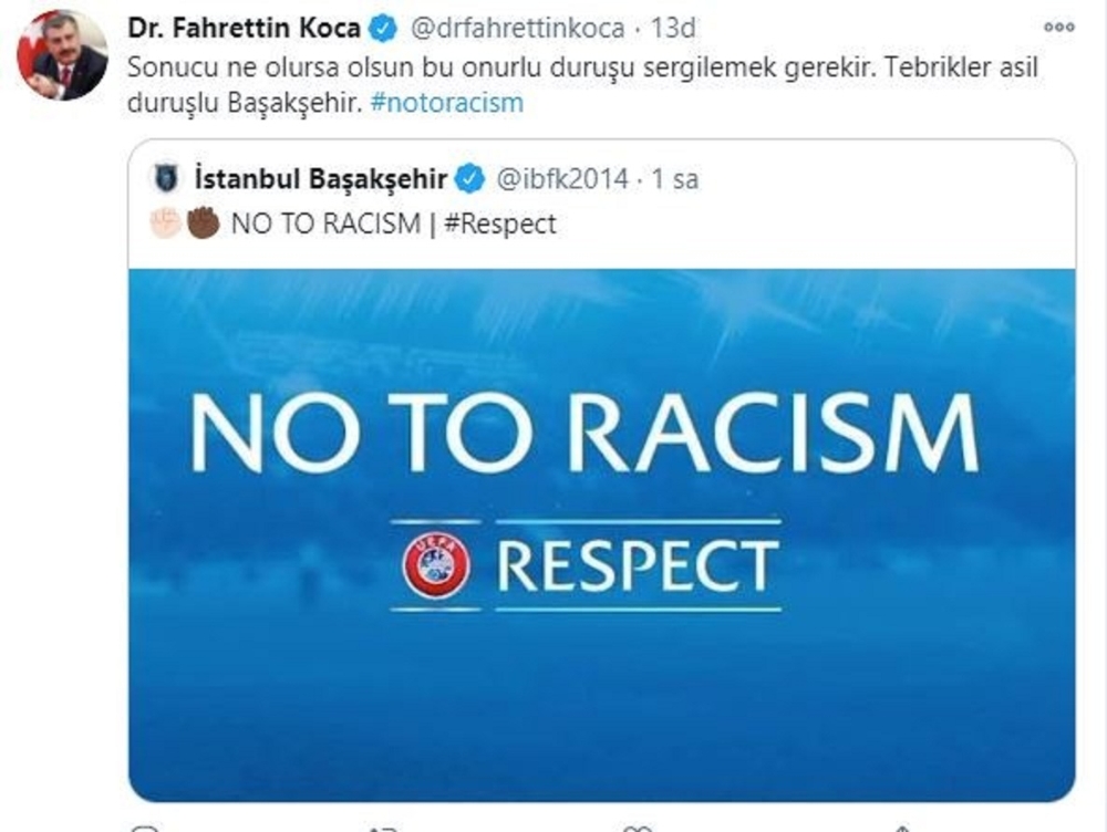 Sağlık Bakanı Fahrettin Koca: 