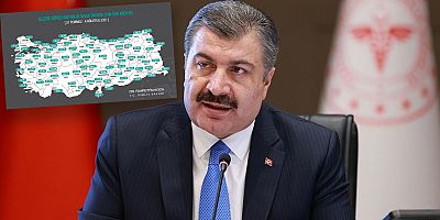 Sağlık Bakanı Koca, illere göre haftalık vaka sayısını açıkladı! 