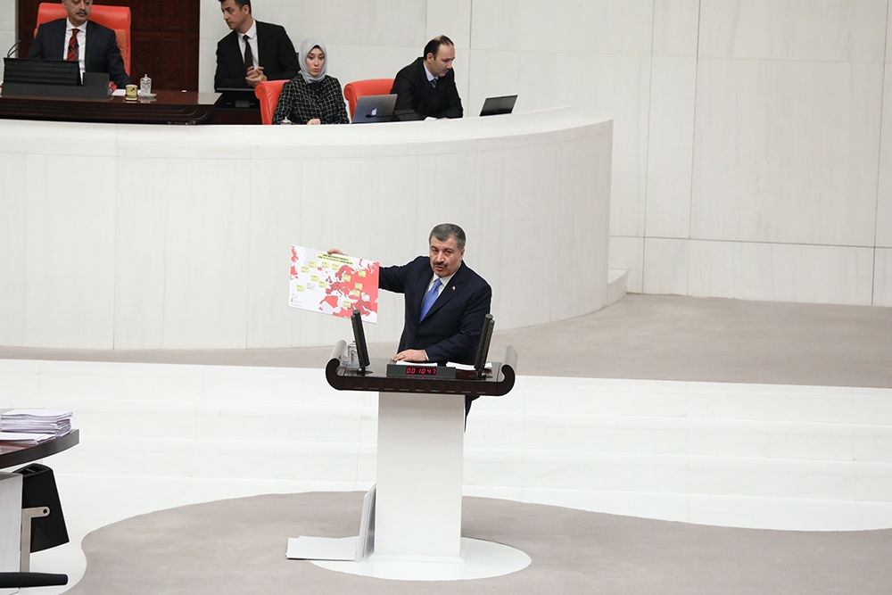 Sağlık Bakanı Koca, TBMM’de milletvekillerine bilgi verdi