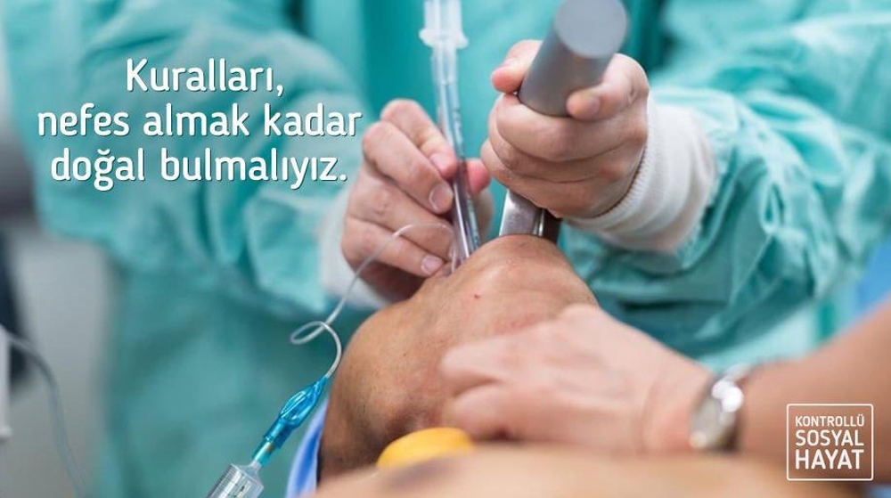 Sağlık Bakanı Koca’dan entübasyon uyarısı