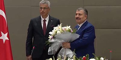 Sağlık Bakanlığı'nda devir teslim töreni